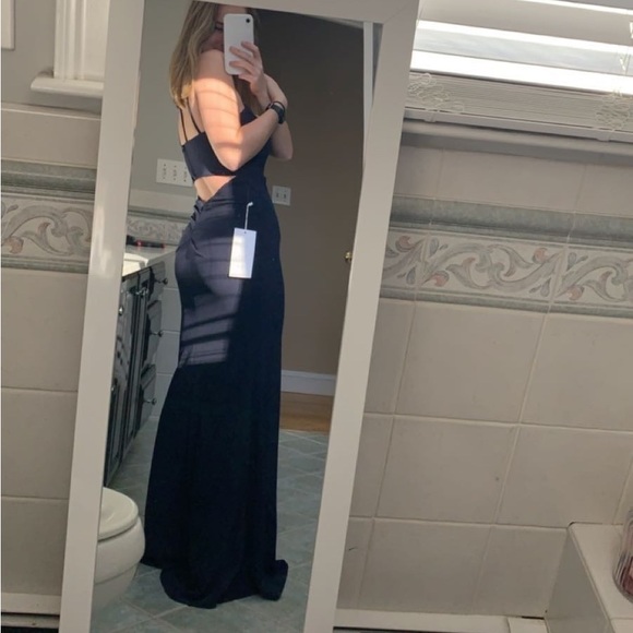 Navy Dress - Size Small - WORN ONCE - Picture 3 of 3